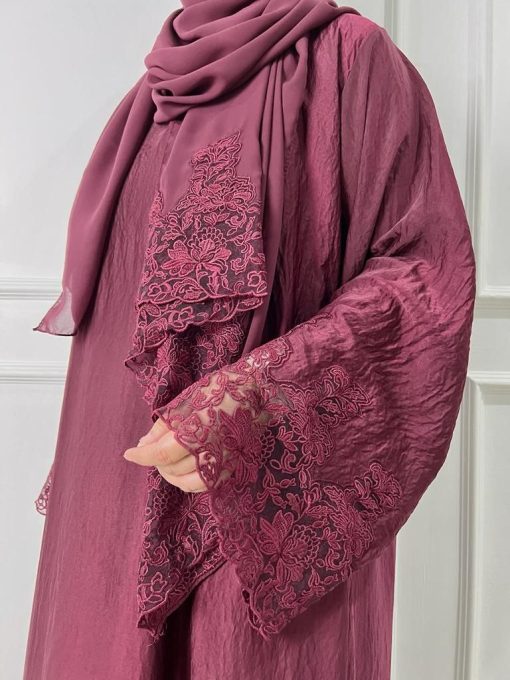 Yazur in Dark Maroon - Image 4