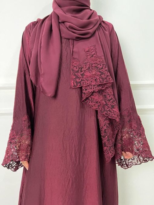 Yazur in Dark Maroon - Image 3