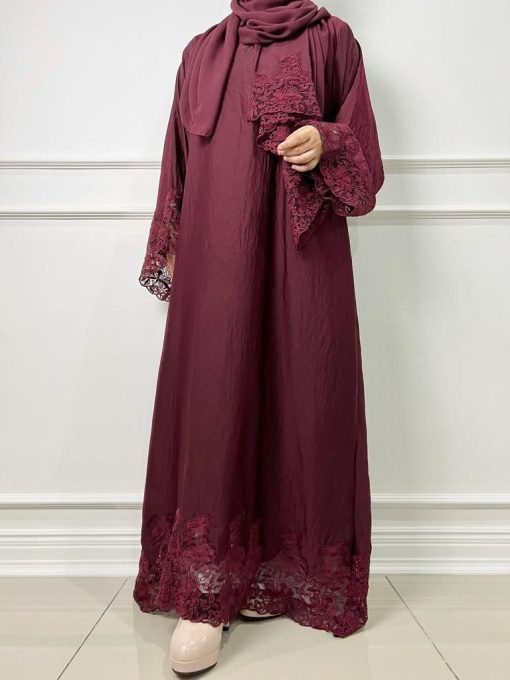 Yazur in Dark Maroon