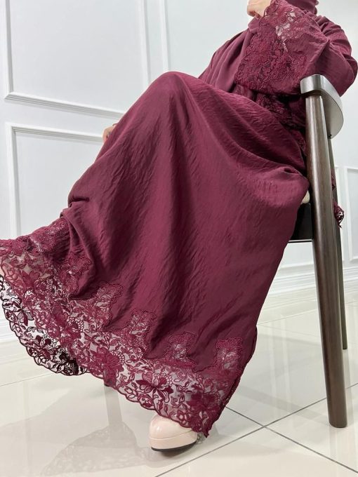 Yazur in Dark Maroon - Image 2